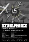 Nieuws thumbnail: Star Warz presents '15 Years of Critical Music' Belgium